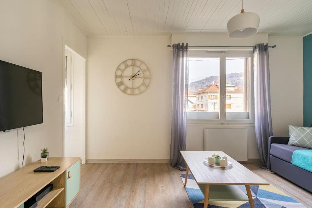 Studio Cosy Proche Du Centre + Parking Gratuit Cluses Eksteriør billede