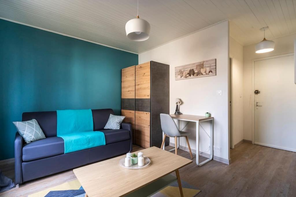 Studio Cosy Proche Du Centre + Parking Gratuit Cluses Eksteriør billede