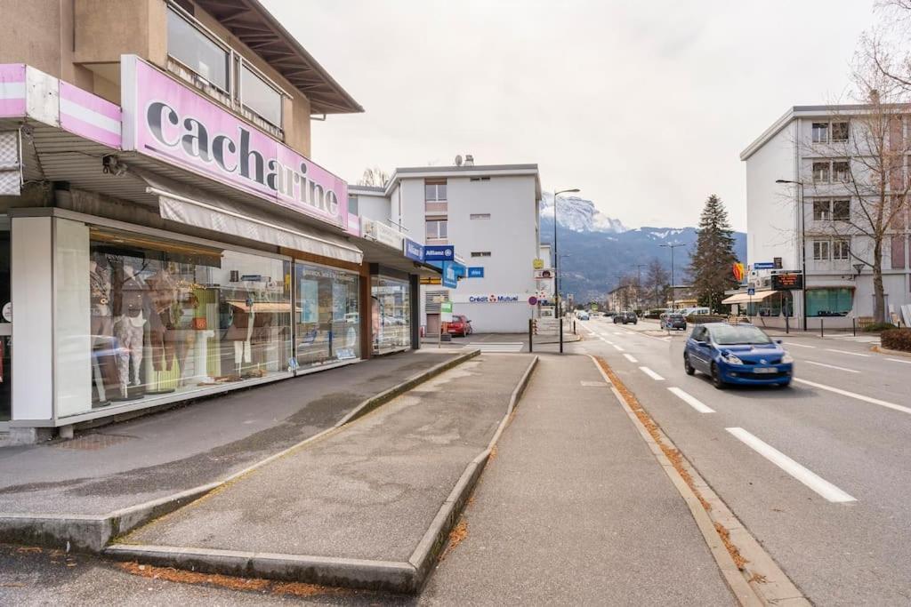Studio Cosy Proche Du Centre + Parking Gratuit Cluses Eksteriør billede